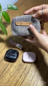 Dklasik Pouch Mini Goni Estetik Multifungsi / Dompet Koin Lucu / Tas Penyimpanan Pembalut Serbaguna