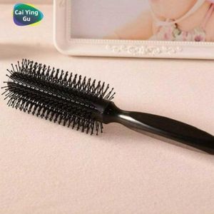 Hair Massage Comb Cylindrical Brush Small Curly Hair Comb round Brush Bone Comb Family Personal Care Tool Large Size