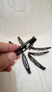 ( 1 Card isi 12 ) Jepitan Rambut TikTok TANGGUNG PINK / Jepit Tik Tok Hairclip / Hairpin Korea Fashion Isi 12 Pcs