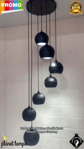 Lampu Gantung Hias Moonlight Minimalis 7 in 1