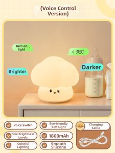 kufire | Nursing Night Light Bedroom Bedside Lamp