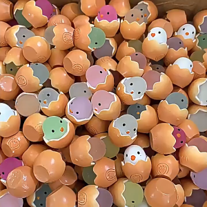 VINTLOOK ตุ๊กตาสำหรับตกแต่งการ์ตูนน่ารักเปลือกไข่ลูกเจี๊ยบ Nightlight สำหรับเด็ก