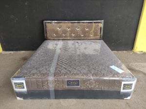 Satu Set Divan Spring Bed 160x200 Bedset Divan dan Springbed Ukuran 160x200