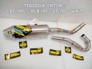 knalpot racing Norifumi rocket 4 kompetisi CRF 150L KLX DTRACKER WR155 / knalpot racing crf / knalpot racing klx / knalpot racing dtracker / knalpot racing wr155 / knalpot dtracker / knalpot crf / knalpot klx / knalpot wr155