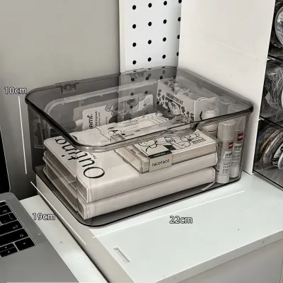 Flip Transparent Acrylic Dust-proof Storage Box