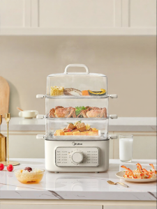 Midea | Multipurpose Steamer Pot Home Cooking Integrated Steamer Square 3 Layers