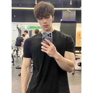 ZHUOCAN | Cool Feeling Slim Fit Muscle Tee White