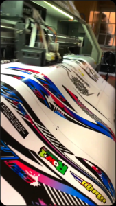 STICKER DECALS for ADV 160 INDO FOR WHITE (A160MESN) By THAIJUTSU (SOFIE LAMINATED WATERPROOF)