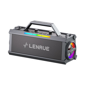 ZNW ลำโพงบลูทูธ3ตัวไมโครโฟนลำโพงคาราโอเกะกลางแจ้งแบตเตอรี่อายุการใช้งานยาวนานลำโพงเต้นสี่เหลี่ยมแบบบูรณาการ