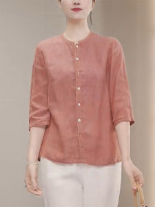 QINGNAER | Summer Casual Slim Fit Plus Size Shirt