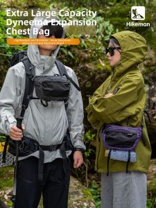 HIKEMAN | Multi-functional Large Capacity Chest Pack for Hiking