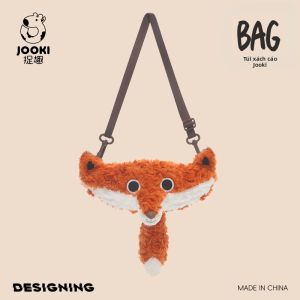 JOOKE | Túi Đeo Chéo Nhồi Bông Hình Cáo Deva Dễ Thương