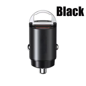 Invisible USB C Car Charger Adapter 130W Mini Super Fast Charge in Car for iPhone iPad Samsung Oneplus Oppo Huawei Vivo Phone