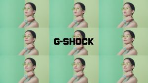 CASIO G-SHOCK BASIC COLORS GMD-S5600BA Ladies Digital Watch Resin Band