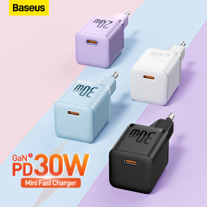 Baseus 30W USB Type C Charger Portable Phone Wall Charger Support Type C PD Fast Charging For iPhone 14 13 12 11 Pro Max
