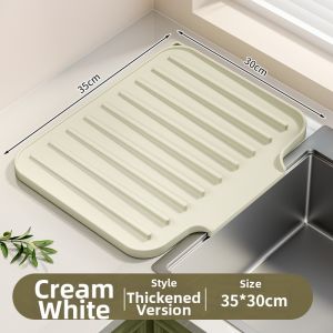 SUOBAI | Silicone Drying Mat Food Grade Sink Side Draining Rack