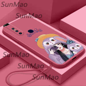ốp lưng Vivo V15 Thiết kế phim hoạt hình Silicone Soft Shell TPU Vỏ chống sốc Vỏ bảo vệ máy ảnh