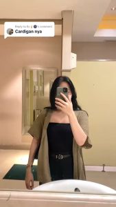 OUTER RAJUT CAMILA BATWING BAHAN RAJUT PREMIUM