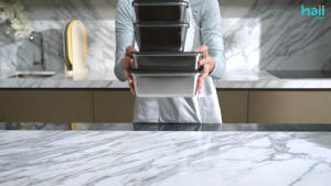haii Stainless Steel Food Container 5 ขนาด