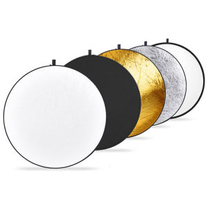 NEEWER 80cm/110cm/130cm Light Reflector 5 in 1 Lights Diffuser for Studio Photography Lighting and Outdoor Lighting