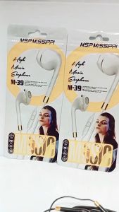 Handsfree + Mic M-39 Stereo Music Earphone Headset Extra Bass