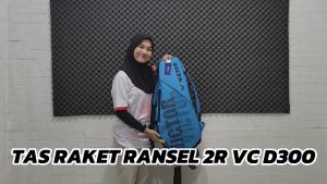 TAS RAKET RANSEL THERMO 2R D300 LOGO VICTOR KUALITAS ORIGINAL