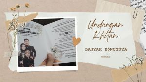HARGA UNTUK 50 PCS COD Termurah Undangan Sunat Motif 19 - Undangan Sunatan Undangan Khitan / Khitanan Undangan Walimah Kartu Jimpitan Free Foto Undangan Pesta Kartu Ucapan
