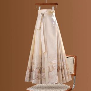 YIGUJIE | New Style Slimming Versatile Hanfu Design Mian Skirt