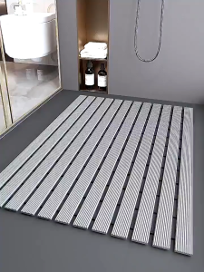 Shower Mat Non Slip Bathtub Mats Bath Mats for Shower Tub with Drain Holes Bathmat Bath Tub Mat