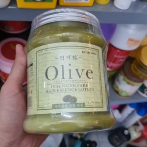 Kem Hấp Dầu Tóc Olive Hàn Quốc Nắp Thiết - 1000ml Chính Hãng