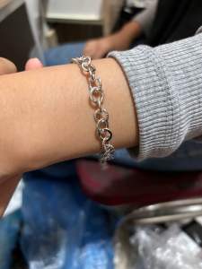 Gelang tangan wanita motif nuri ukir gelang tangan Titanium