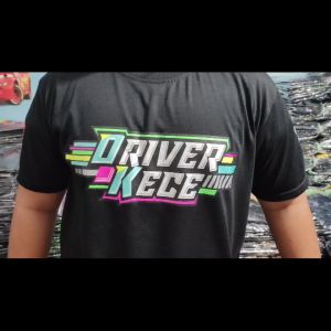 KAOS TSHIRT BAJU DISTRO DRIVER KECE BUKAN AKU YANG CEPAT