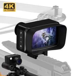 Ống Nhòm Ban Đêm NITERUS Dành Cho Súng Trường Và Nỏ Có Chức Năng Quay Video 4K Và Chụp Ảnh Tích Hợp Thẻ Nhớ 32GB Thân Máy Bằng Kim Loại Hồng Ngoại IR850