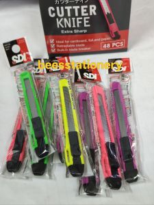 0411A SDI Cutter Knife / Pisau Tolak Kecil (original)
