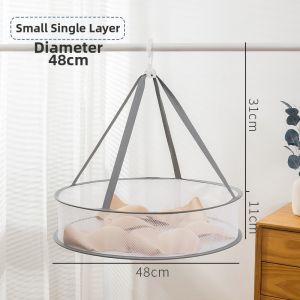 CHUSHE | Wool Sweater Dedicated Folding Netted Clothes Drying Rack