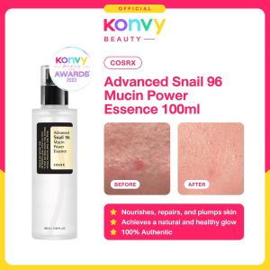 COSRX Advanced Snail 96 Mucin Power Essence 100ml (Anti-Aging Hydrating Nourishing Wrinkle Improvement Essence for All Skin Types - Oily Dry Combination Normal Sensitive)