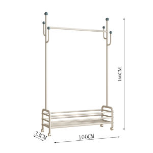 Home Portable Easy-Assemble Clothing Rack