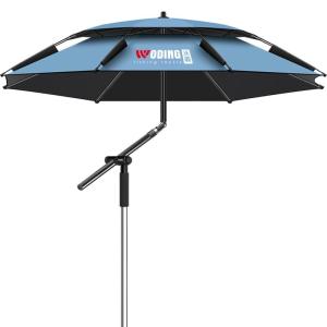 woding | Outdoor Waterproof Sun-protective Thickened Fishing Umbrella