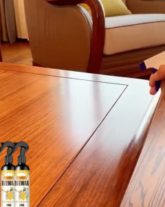 [SG STOCK]120ML Beeswax Wood Polish Care Spray ShineProtect&Restore Furniture Floors with Natural Beeswax Formula