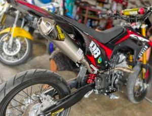 Knalpot Norifumi KLX Roket 4 Stainless Pnp KLX 150 - BF SE - DTRACKER - CRF 150L