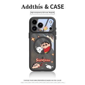 Transparent Drop Protection Magnetic iPhone Case