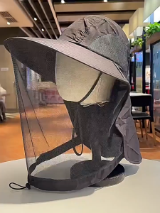 【COD】พับเก็บได้ หมวกกันยุงผึ้ง ปีกกว้างกว้าง กันแมลง หมวกป้องกันแสงแดด ลำลองแบบสบายๆ คลุมหน้า หมวกคลุมตาข่ายชาวประมง สำหรับผู้ชาย