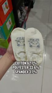 ZJ2426 Kaos Kaki Wanita Pendek Bawah Mata Kaki Katun Abg Lucu Karakter Korean Women Hidden Ankle Socks Cute Kaos Kaki Katun Premium