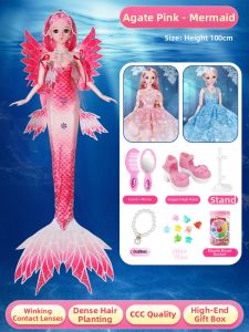 Mermaid Tail Super Size Doll Set