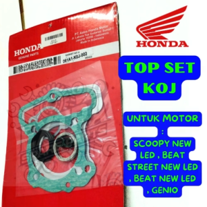 PAKING TOP SET KODE-KOJ MOTOR HONDA BEAT STREET SCOOPY NEW KUALITAS BAIK ORIGINAL ASLI 100% ORIGINAL