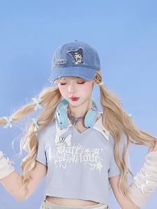 🧢 กระแสกลับมาแรงอีกครั้ง หมวกแก๊ป ลายการ์ตูน งานลิขสิทธิ์แท้ สำหรับเด็กโต-ผู้ใหญ่ ผ้ายีนส์พร้อมลายปักบนหน้าหมวก