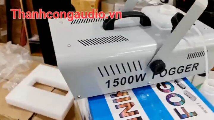 Máy phun tạo khói 1500w Fogger dòng cao cấp:  Cho sân khấu, studio, dj, hội trường.