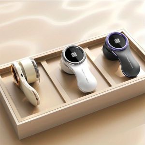 LCD Lint Remover Pro 20W Turbo Fabric Shaver with 6 Blades & Honeycomb Guard Portable Clothes Shaver for Sweaters Pillows Auto Safety Shutoff