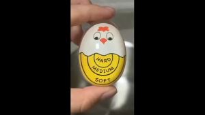 Đồng Hồ Hẹn Giờ Trứng Đổi Màu Đồng Hồ Hẹn Giờ Nhà Bếp Chỉ Báo Trứng Luộc Chín Mềm Chất Liệu Nhựa Dễ Đọc Trứng Đổi Màu Khi Đã Chín