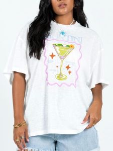 Loose Printed Short Sleeve T-shirt: A Casual Women's Choice